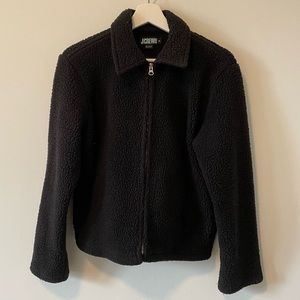 𝅺J.Crew Teddy Sherpa Zip Up Jacket